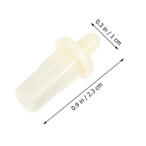 Image of a spring loaded cleat from the Forty Piece Spring Loaded Shutter Repair Pins Telescope Window Louver Replacement Kit.