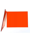 Boss Level Laser Safety Window For Fiber Laser Gear With OD Five Shield Blocking 200 To 540 Nm Yielding Damn Nice Visibility For Serious Engraving Jobs Everyday, bright orange laser safety panel.
