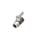 Rock Solid 304 Stainless Steel Ball Valve F Female To M Male M14x15 Thread High Pressure Plumbing Shutoff Built Tough Corrosion Resistant Reliable Flow Control from a side angle