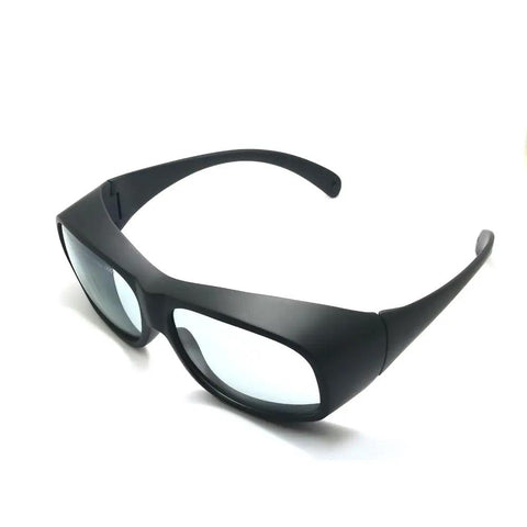 Top Shelf Heavy Duty Infrared Laser Safety Glasses Locking Down Your Sight During Holmium And Thulium Work 1900 To 3000Nm OD4 Protection sleek black wrap frame.
