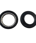 Heavy Duty 1-1/8 Inch Threadless Headset Top Cap 44Mm Headtube Tapered, Forged Steel Mountain Bike Cup With Star Nut showing sealed bearings.