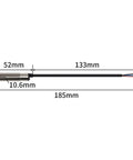 Capacitive Proximity Switch For Auto Leveling And High Precision Bed Sensing In 3D Printers Durable Position Sensor with dimensions
