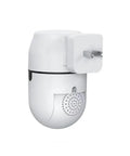 Smooth Running 1080P HD WiFi IP Camera With Badass Video Quality Dead Simple Plug And Play Setup Sleek Mini Form Factor For Effortless Home Surveillance Color Night Vision And Rock Solid Motion Detection mounted wall camera with power plug.