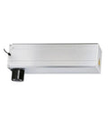 Heavy Duty Electric Linear Actuator With DC Twelve Volts And 1000 mm Stroke, sleek silver body with black motor, designed for smooth lifting motion.