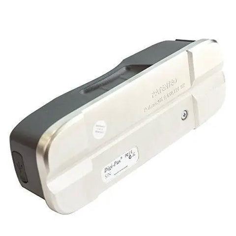 Hardcore Pro Dual Axis Digital Precision Level With Bluetooth Data Sync Nist Certified Accuracy And Knockout Steel Build For Serious Crews And Weekend Warriors, steel body, flat surface view.