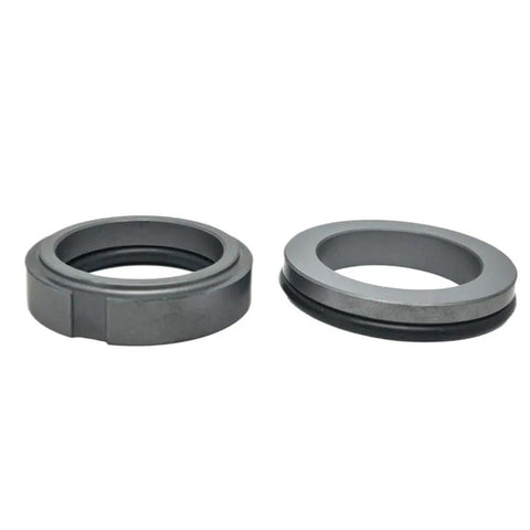 Replacement Silicon Carbide Seal Face And Stationary Seal Face For 40mm Shaft Heavy Duty Mechanical Pump Seal showing seal faces.