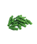 50 Pack Green Cavity Plugs 12010300 Fit Weather Pack Metri Pack 280 Systems, green silicone plugs for sealing connectors.