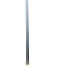 Aluminum One Ear Bracket Extra Long Fifty Seven And A Half Inches Satin Finish For One And A Quarter Inch Panels standing vertically