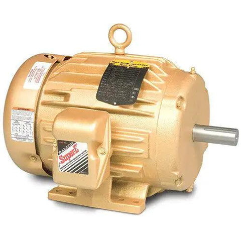 Heavy Duty 60 Hp Three Phase Electric Motor 230 460 Volt 1780 Rpm 364T Frame TeFC Enclosure side view showing durable design.