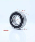 Heavy Duty One Way Sprag Clutch Bearing Freewheel CSK6004 CSK104 Ball Bearing with dimensions 42mm x 20mm x 14mm for industrial use.