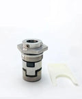 Badass 16mm Cartridge Mechanical Seal Featuring Hella Durable Silicon Carbide And Stainless Steel Construction shown from the side with sealing component.