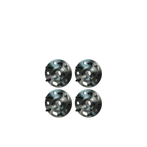 Heavy Duty Wheel Hub And Bearing Assembly Fits Buick Lacrosse Chevy Impala Cadillac Xts, four metal units for direct bolt on.