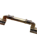 Antique Copper Look Drawer Pulls And Cabinet Handles For Barn Doors And Furniture, European Style Aluminum Alloy Door Handles, Rust Resistant