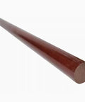 Solid Bakelite Phenolic Round Bar Diameter 25mm Length 500mm For High Temperature Electrical Insulation And Beefy Mechanical Strength In Industrial Components, reddish brown