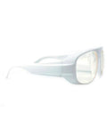Pro Laser Safety Glasses with Crisp Clear Lenses guarding your eyes from 2940Nm and 2700 to 3000Nm rays, side view.