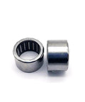 Five Piece HF3520 One Way Wedge Needle Roller Bearing 35x42x20 Mm showing two steel bearings for clutch release systems.