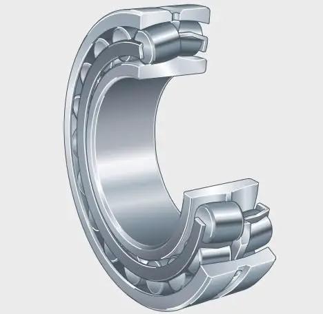 Self Aligning Spherical Roller Bearing 140 X 300 X 102 mm For Heavy Truck Axles And Industrial Rig Drives inner view of bearing