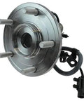 Rear Passenger Wheel Hub Assembly For Dodge Journey 2009 To 2020 Gen 3 5 Stud with integral bearing and sensor.