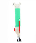 Side view of Stand Up Handheld Planter Tool For Quick Precise Seeding With Adjustable Depth And Height And 1 To 3 Seed Slots.