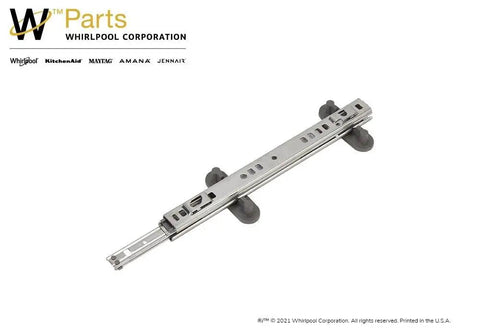 Genuine OEM Dishwasher Upper Track Right Side Replacement Part For 24 Inch Models Durable Stainless Steel Rail Easy Install