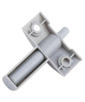 Twenty Piece Soft Close Damper Buffers For Cabinets And Drawers Hella Sturdy Abs Build Ultra Smooth Quiet Operation No Slamming Setup Gray component view, gray ABS material, designed for quiet drawer operation.