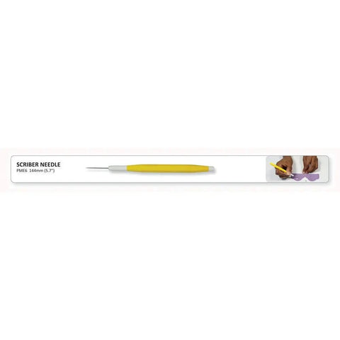Pro Grade Cake Decorating Scriber Needle Tools No Sweat Gadget For Fondant Modeling, 5.7-inch stainless steel pencil.