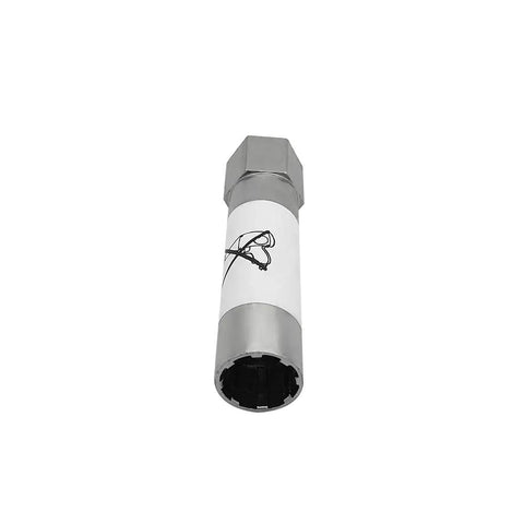 Heavy duty 13/16 inch hex drive socket key for anti-theft wheel lock kit, secure your custom rides today with this badass 8 point spline.