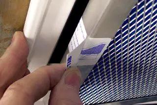 Inserting the Permanent Reusable Washable Air Filter For Furnace Or AC In 15x23x1 Size into the frame.