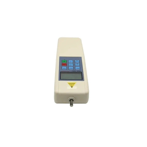 Rock Solid Digital Force Gauge Precision Tested Push Pull Dynamometer Zero Fuss 10N Force Meter Tool front view with buttons.