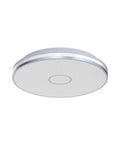 Lit 15 Inch LED Flush Mount Ceiling Light Fixture With 3800 Lumens And 5000K Daylight White Waterproof Round Modern Lamp