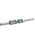 High Precision MGN7C Linear Guide Rail Kit With 400mm Smooth Motion Carriage Blocks For CNC Machines And DIY Projects Using Pre-Drilled Support Rails For Zero Maintenance And Reliable Heavy Duty Performance Today, two blocks on rail
