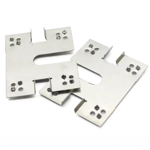 Built Tough Stainless Solar Panel Grounding Clips 50 Pack of stainless steel washer spacers for sturdy solar panel mounts.