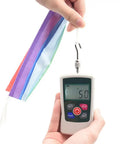 Top Tier Portable Digital Force Gauge And Heavy Duty Push Pull Tester Featuring Slick Lcd Displays displaying 5.0N measurement.