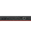 Rock Solid Thunderbolt 4 Dock With 100w Charging And 4k Screen Support Featuring Hdmi USB C And Displayport rear ports for connectivity