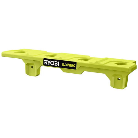 One Plus Tool Holder Modular Storage System for Single Hand Tools with adjustable rotating stem, lime green plastic, front view.