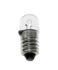 E10 12V 3W miniature light bulb showcasing glass top and metal base, part of the Straight Up Solid Five Pair Set.