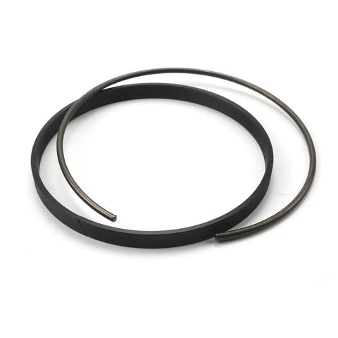Hydraulic Log Splitter Cylinder Rebuild Seal Kit For 5.0 Bore And 2.0 Rod Cylinder Speeco Style Repair Kit with black rubber seals