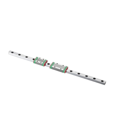 Premium MGN7C Linear Guide Rail Kit Including Two Precision Blocks For Smooth Motion Control Perfect DIY CNC Router And 3D Printer Builds With Zero Friction And High Durability aluminum linear rail with two guide blocks