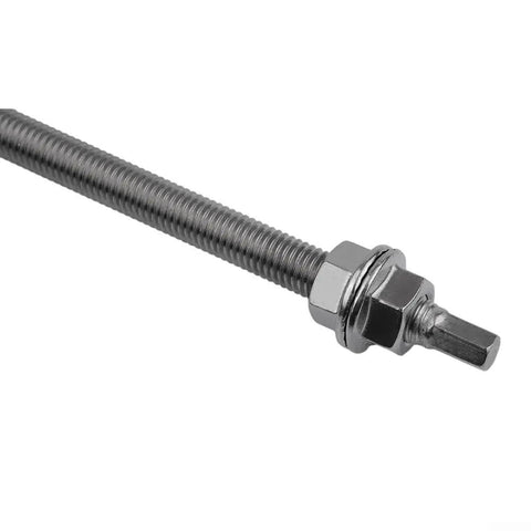 Top Shelf M10 Hanger Bolts With Epdm Seal And Secure Locking Nut For Straight Forward Solar Pv Roof Mounts Premium Stainless Steel Fasteners close-up view.