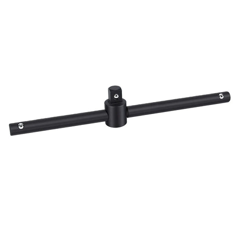 Heavy Duty T Handle Socket Wrench With Sliding Adjustable Chrome Molybdenum Steel Build crafted with sturdy sliding grip for high torque.