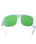 Premium Laser Safety Shades Built Damn Tough For 635Nm 808Nm And 980Nm High Power Diode Lasers with green filters.
