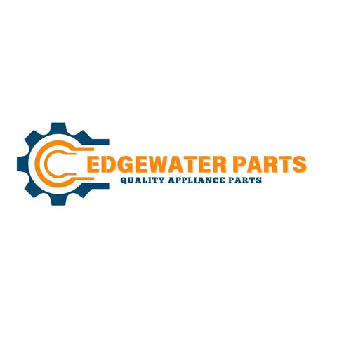 Edgewater Parts logo with gear design, symbolizes quality appliance parts