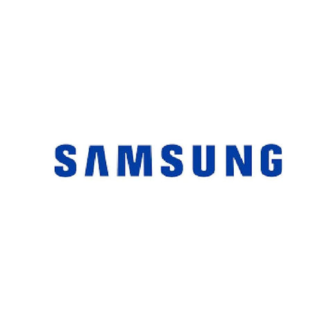 Samsung logo on white background