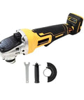 Pro Grade Brushless Angle Grinder With Four Speed Settings For Smooth Cutting And Grinding Compatible With 18V And 20V Batteries, 125mm tool with accessories.