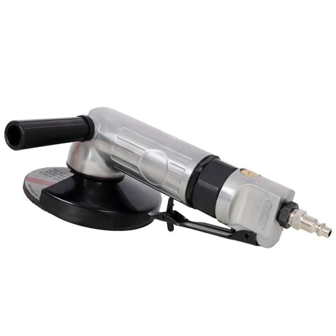 5 Inch Air Angle Grinder Pneumatic Cut Off Tool For Metal Grinding And Weld Prep Delivers Eleven Thousand RPM Of Pure Torque.