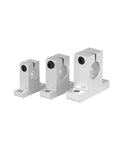 High Precision SCS20LUU Linear Guide Rail Kit With Four Bearing Blocks And Two 20mm Optical Axis Rods Plus SK20 Support, three blocks