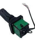 Dual Axis Controller For JLG Boom Lift T350 T500J Replacement Part 1600452 hydraulic joystick with ergonomic grip and wiring.