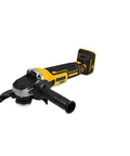 125mm Brushless Angle Grinder Cordless Polishing Machine Heavy Duty Power Tool side view with ergonomic grip and battery.
