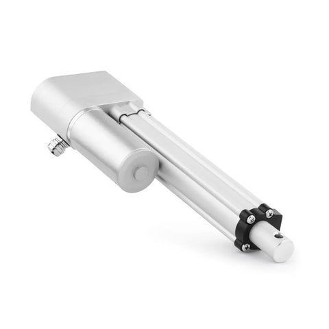 Potentiometer Feedback Mini Linear Actuator, 12V DC, 8 Inch Stroke, 56 Lbs Thrust, IP65 Water Resistant, brushed motor