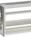Eight Inch By Eighteen Inch Parallel Blade Damper ZD8X18TZ with 24 Volt Motor for HVAC airflow control